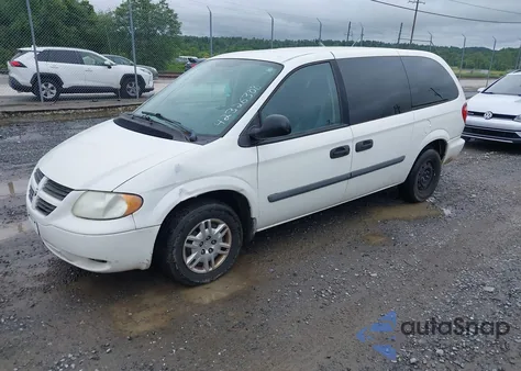 2007 Dodge Grand Caravan Se from USA, damaged, VIN 1D4GP24R57B243559